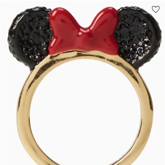 Kate Spade X Disney Minnie Mouse Ring Size 5 NWT - Picture 2 of 7